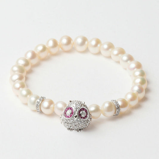 Ladies' Bracelet Lancaster JLA-BR-OWL-1-WH 16 mm